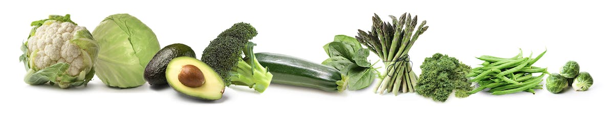 Top 10 de vegetais com baixo teor de carboidratos